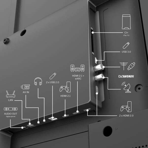 TV Thomson 43’’ UHD Google Tv Noir (43UG5C14) TV Thomson 43’’ UHD Google Tv Noir (43UG5C14)